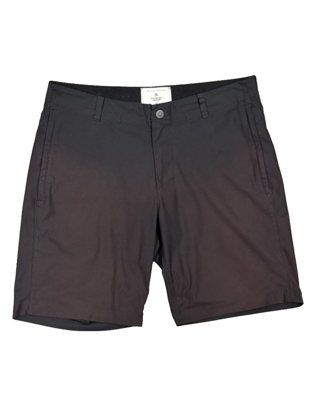 Reigning Champ Shorts Flat Front Stretch Black 32